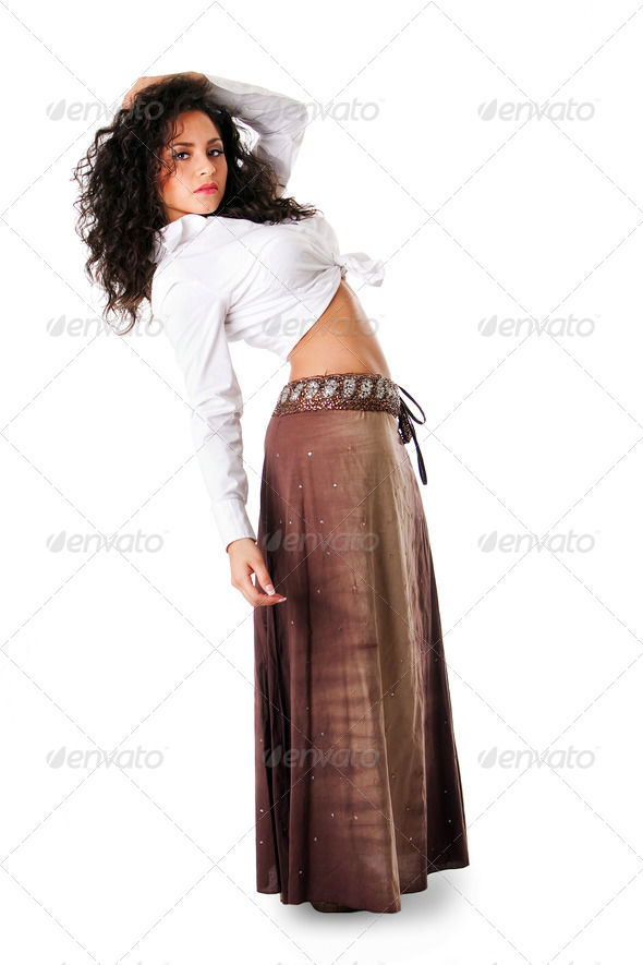 Sexy young Latina woman - Stock Photo - Images