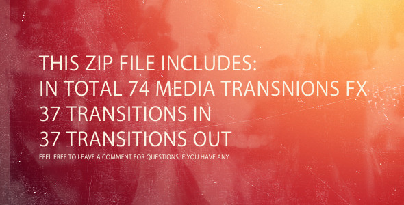 Media Transitions FX Pack Vol.2