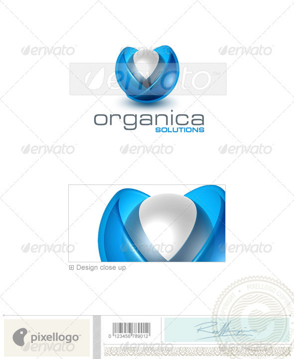 Technology Logo - 3D-332 - 3d Abstract