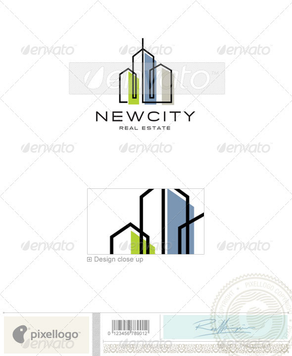 Home & Office Logo - 2237 - Buildings Logo Templates