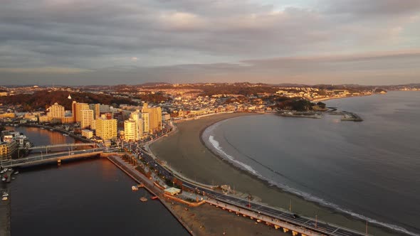 Skyline Aerial view in Kamakura alt