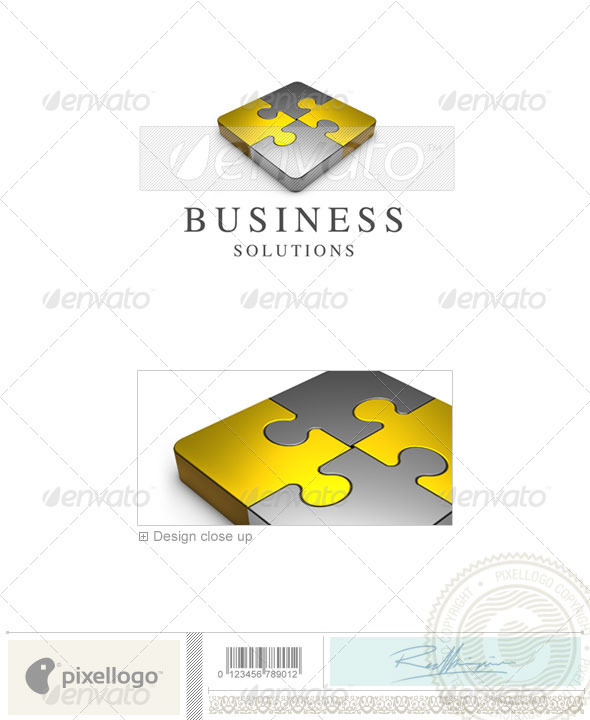 Business & Finance Logo - 3D-362 - 3d Abstract