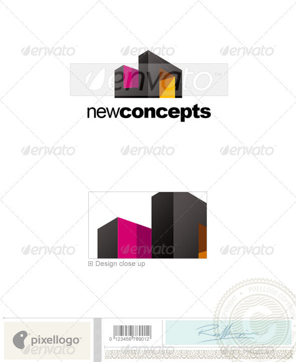 Home & Office Logo - 2210 - Buildings Logo Templates