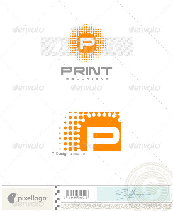 Print & Design Logo - 469 - Letters Logo Templates