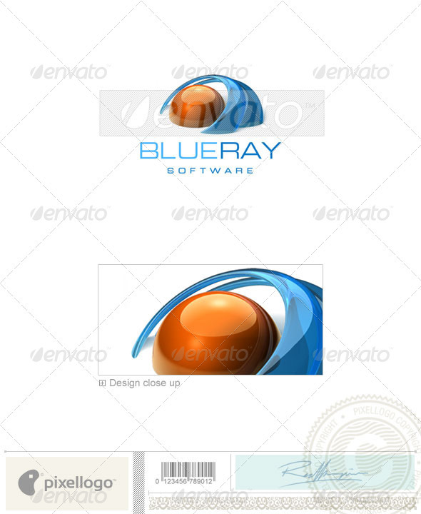 Communications Logo - 3D-240 - 3d Abstract