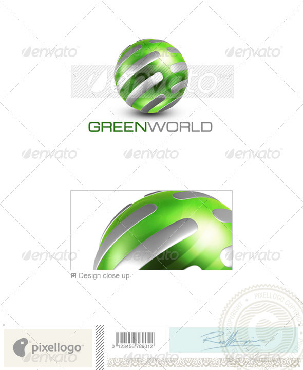 Communications Logo - 3D-483 - 3d Abstract