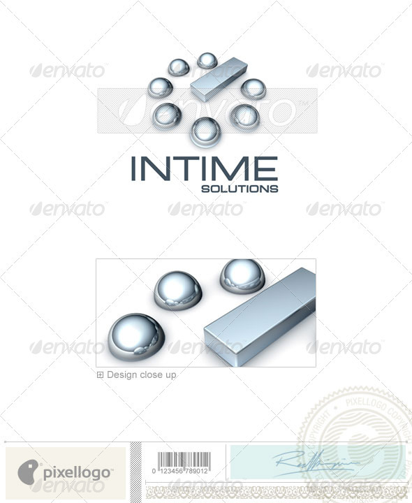 Technology Logo - 3D-424 - 3d Abstract