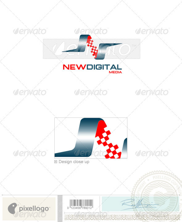 Print & Design Logo - 1053 - Vector Abstract