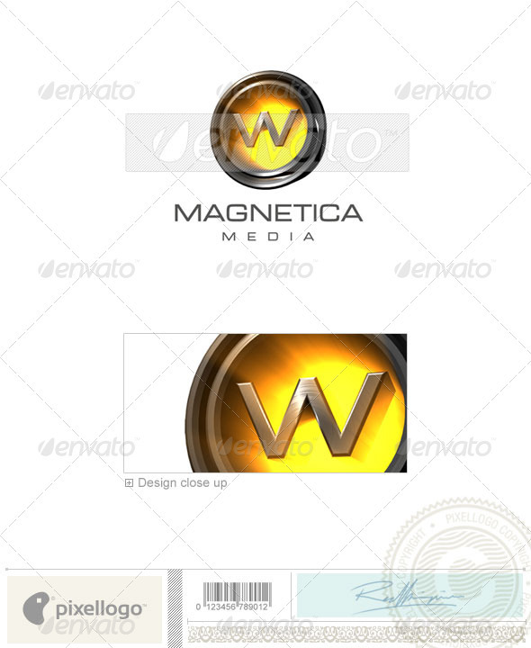 W Logo - 3D-238-W - Letters Logo Templates