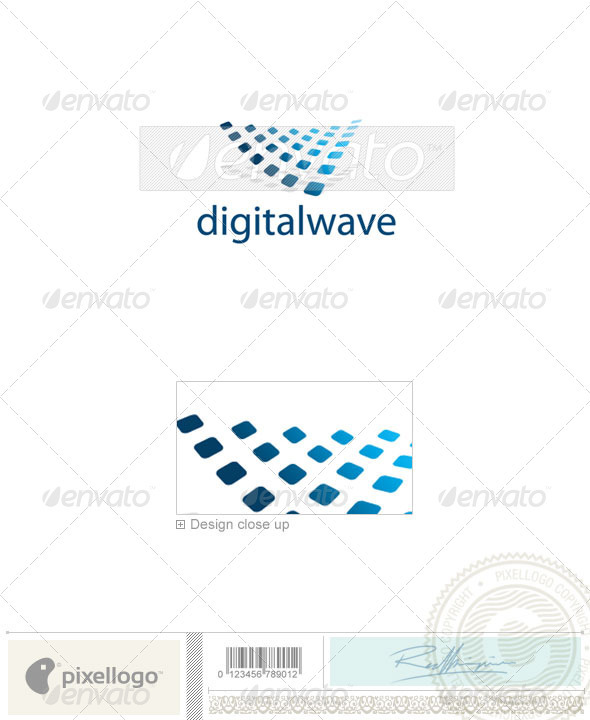 Technology Logo - 2083 - Vector Abstract
