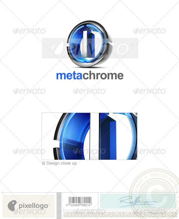 I Logo - 3D-476-I - Letters Logo Templates