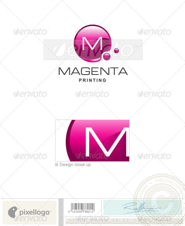 Print & Design Logo - 1940 - Vector Abstract