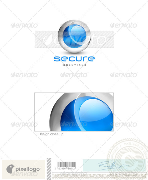 Technology Logo - 3D-333 - 3d Abstract