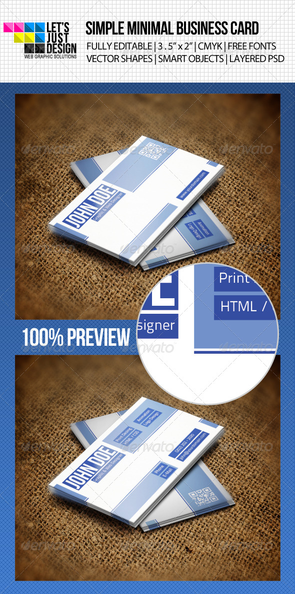 Simple Professional Business Card - Creative Business Cards