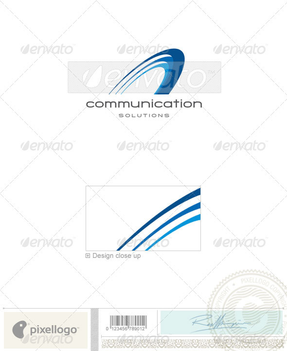Communications Logo - 1960 - Vector Abstract