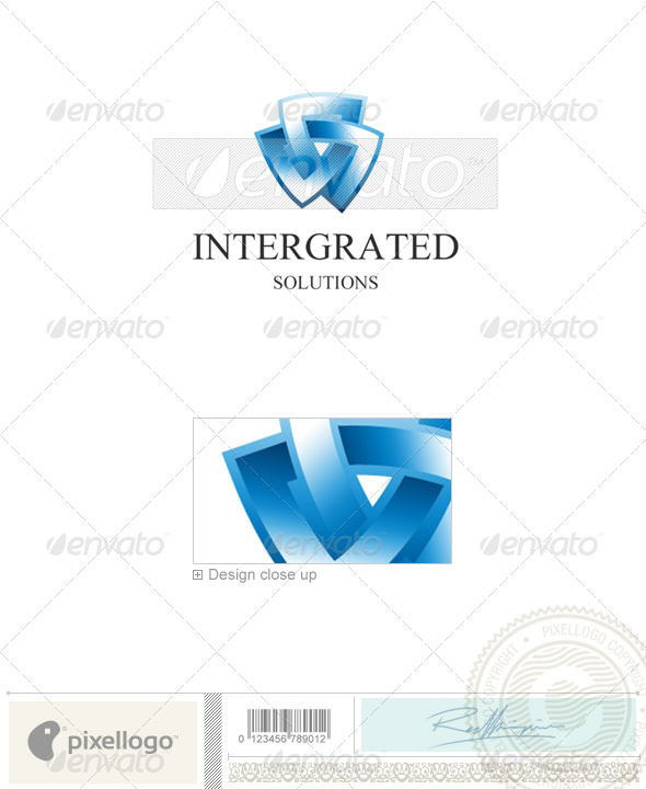 Technology Logo - 1197 - Vector Abstract