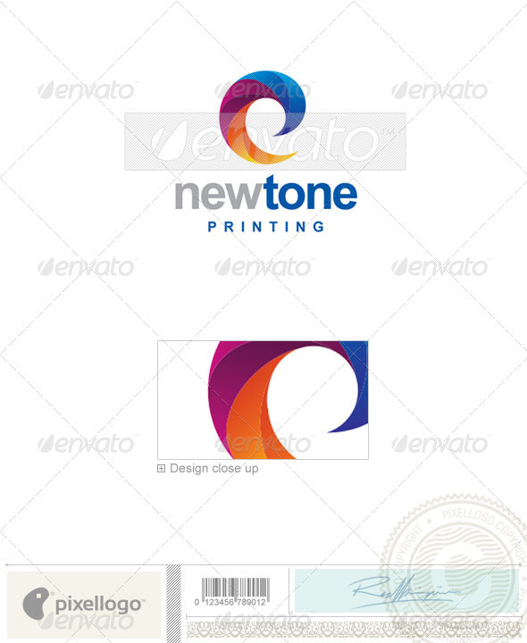 Print & Design Logo - 2097 - Vector Abstract
