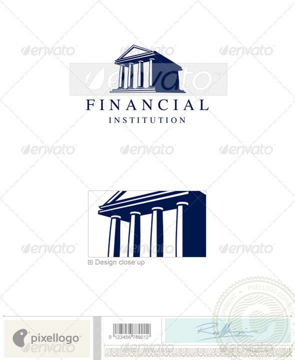 Business & Finance Logo - 2028 - Vector Abstract