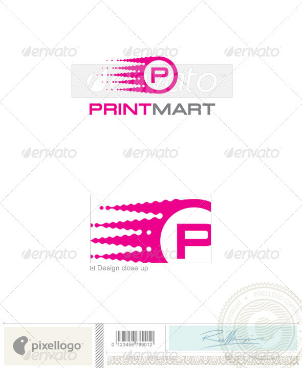 Print & Design Logo - 1786 - Vector Abstract