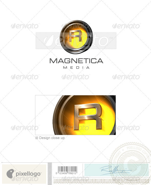 R Logo - 3D-238-R - Letters Logo Templates