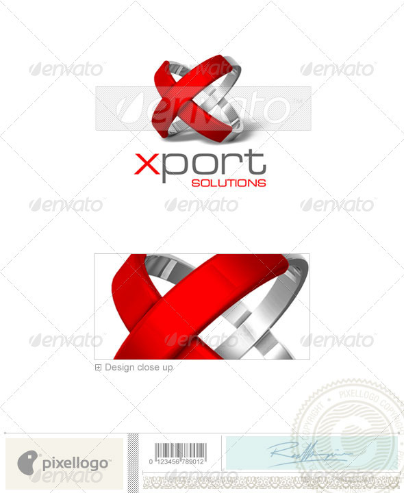 Technology Logo - 3D-262 - 3d Abstract