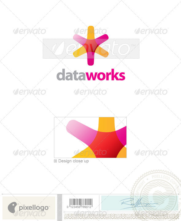 Print & Design Logo - 33 - Vector Abstract