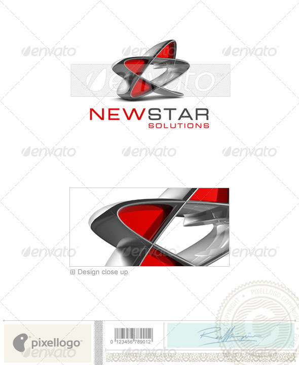 Business & Finance Logo - 3D-294 - 3d Abstract