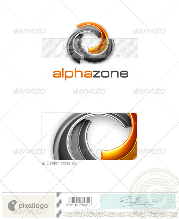 Technology Logo - 3D-488 - 3d Abstract