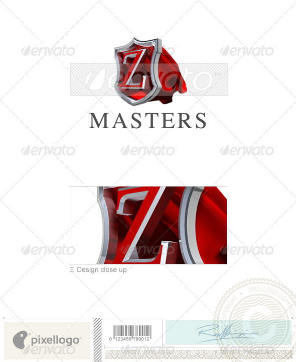Z Logo - 3D-259-Z - Letters Logo Templates
