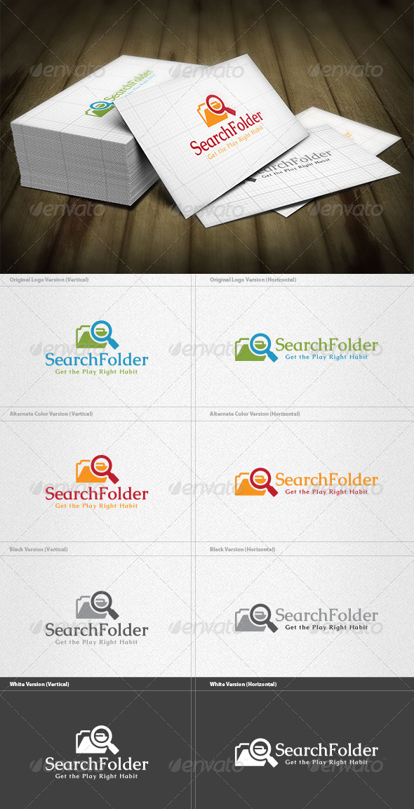 Search Folder Logo - Symbols Logo Templates