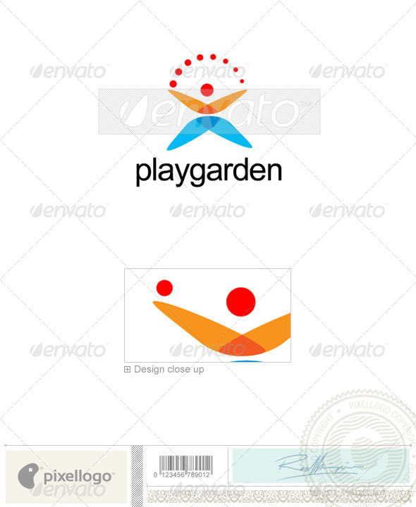 kids Logo - 1908 - Humans Logo Templates