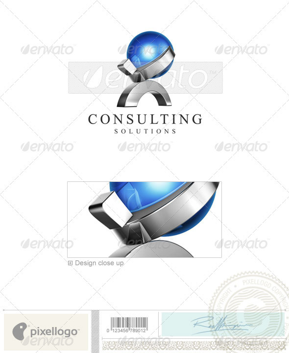 Business & Finance Logo - 3D-475 - 3d Abstract