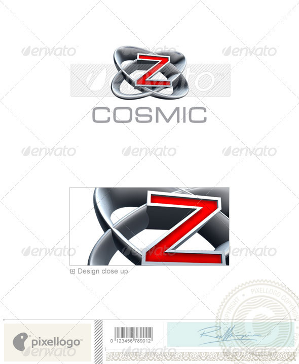 Z Logo - 3D-348-Z - Letters Logo Templates