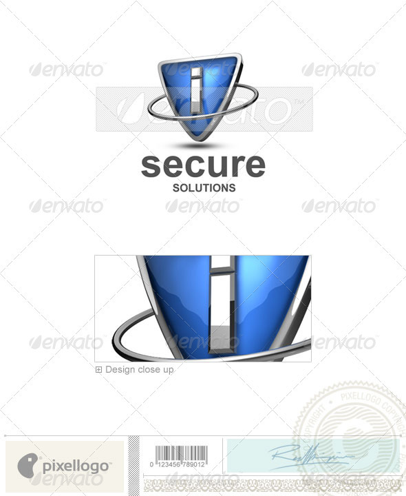 I Logo - 3D-285-I - Letters Logo Templates