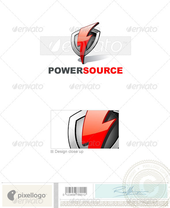 Industry & Science Logo - 1376 - Crests Logo Templates