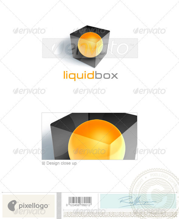 Technology Logo - 3D-190 - 3d Abstract