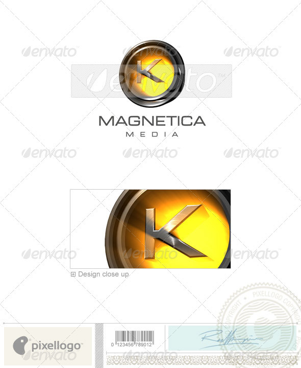 K Logo - 3D-238-K - Letters Logo Templates