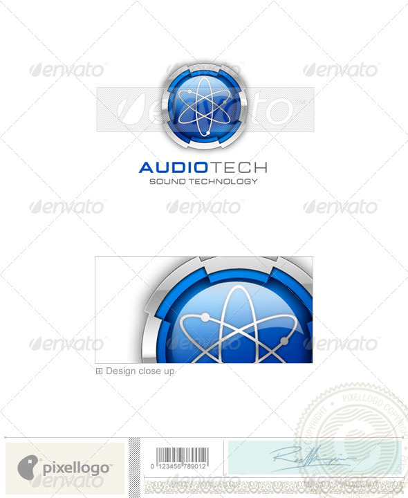 Technology Logo - 3D-95 - 3d Abstract