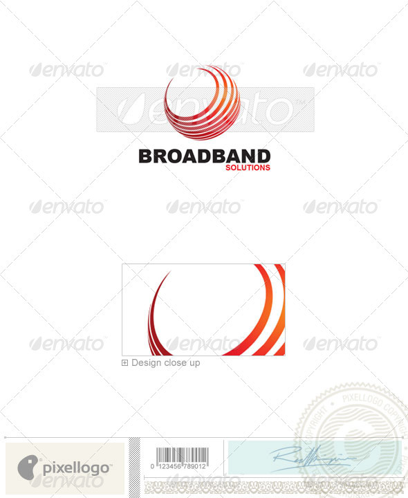 Communications Logo - 1836 - Vector Abstract