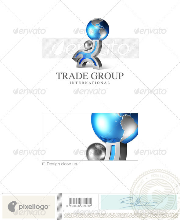 Business & Finance Logo - 3D-473 - 3d Abstract