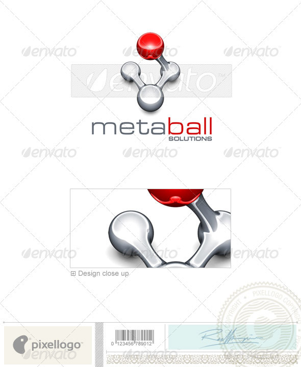 Industry & Science Logo - 3D-401 - 3d Abstract