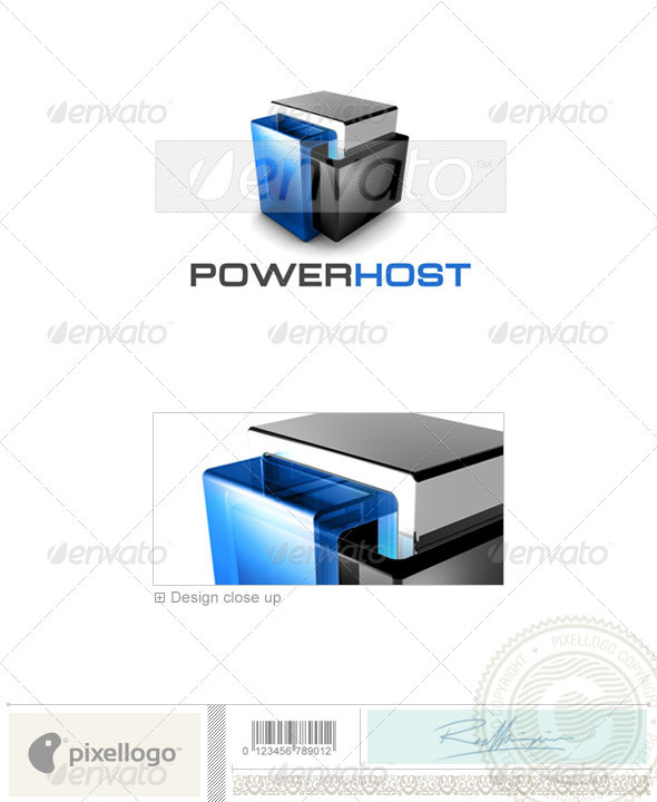 Technology Logo - 3D-461 - 3d Abstract