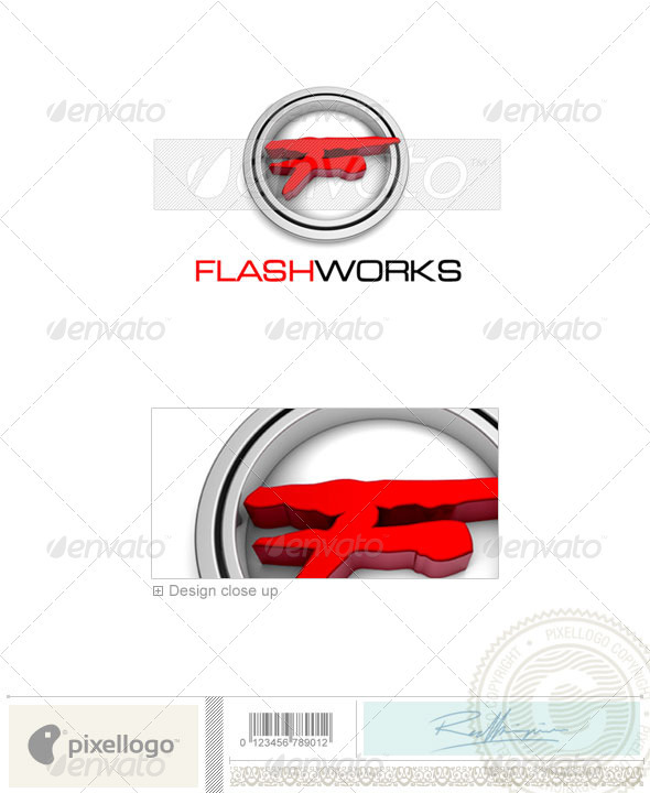 Print & Design Logo - 3D-381 - 3d Abstract