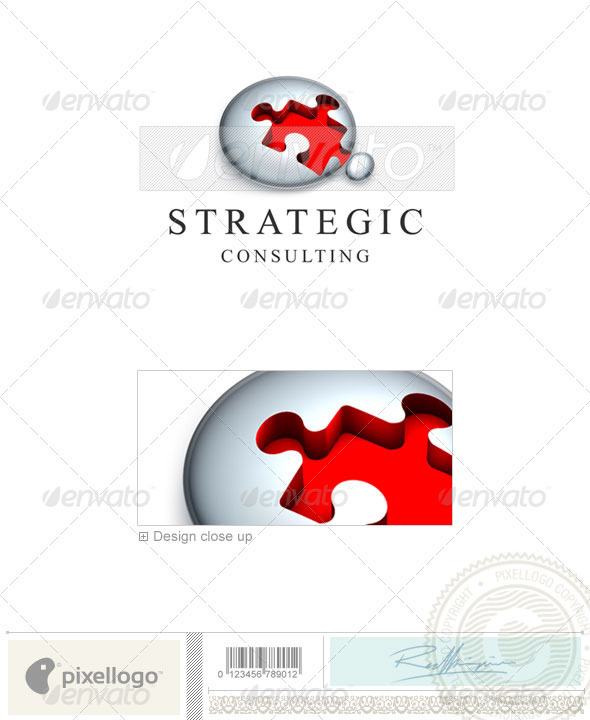 Business & Finance Logo - 3D-392 - 3d Abstract
