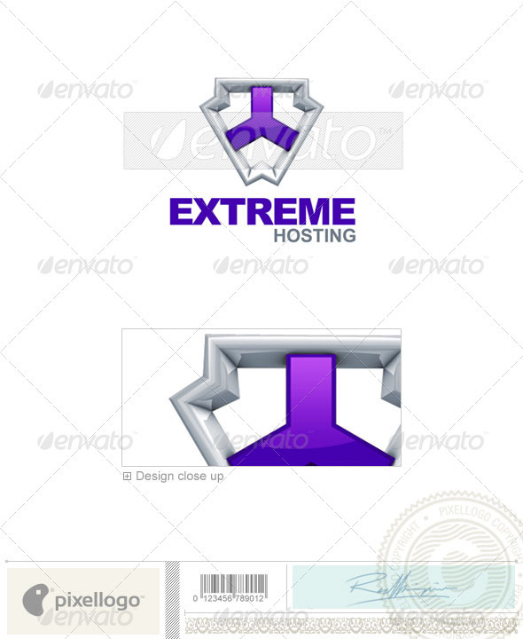 Technology Logo - 3D-302 - 3d Abstract