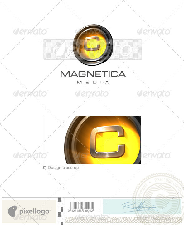 C Logo - 3D-238-C - Letters Logo Templates