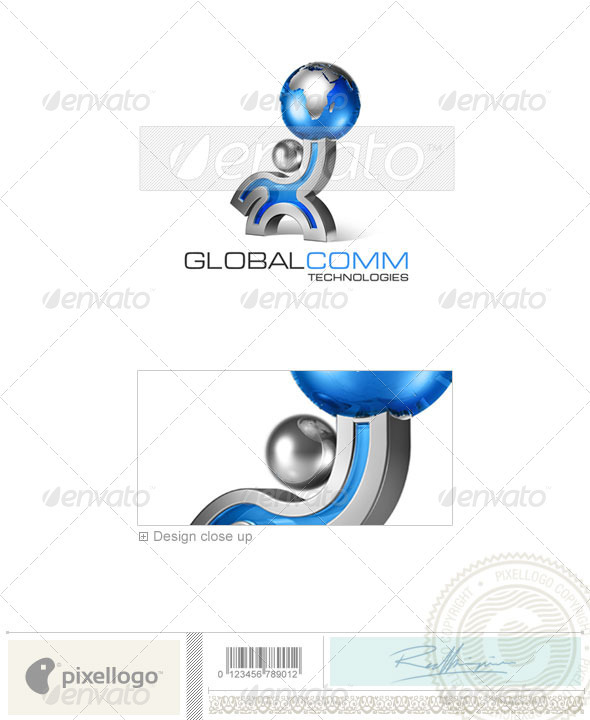 Business & Finance Logo - 3D-164 - 3d Abstract