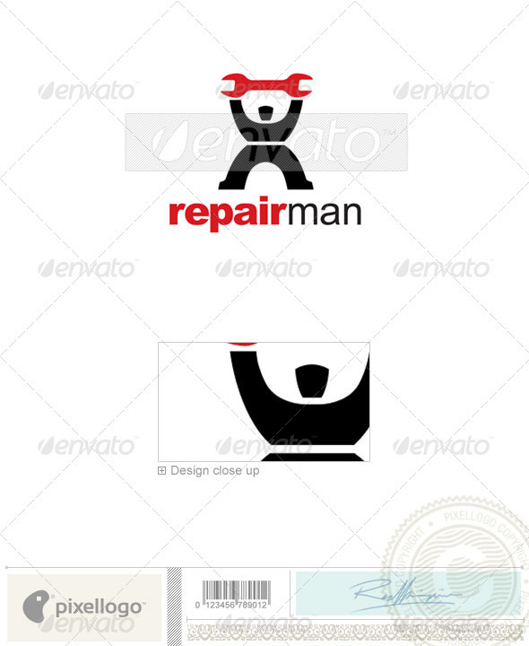 Home & Office Logo - 2193 - Humans Logo Templates