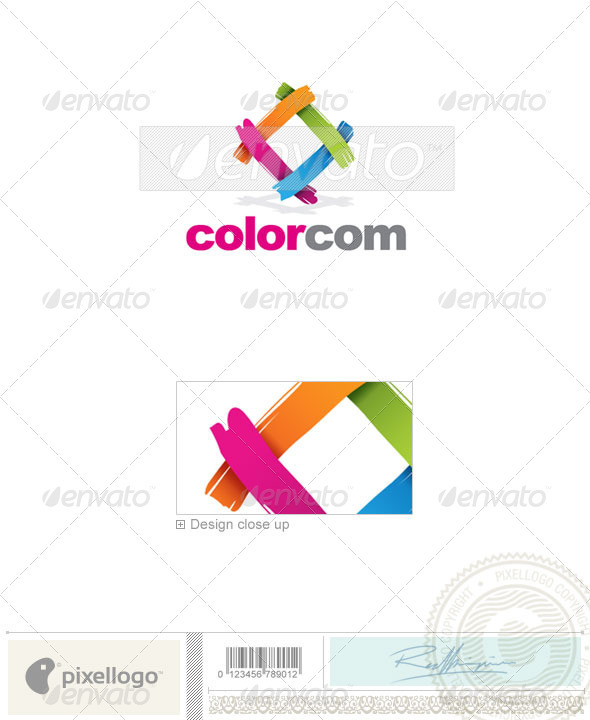 Print & Design Logo - 1832 - Vector Abstract