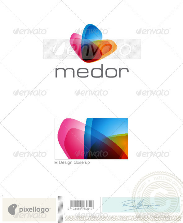 Print & Design Logo - 1927 - Vector Abstract